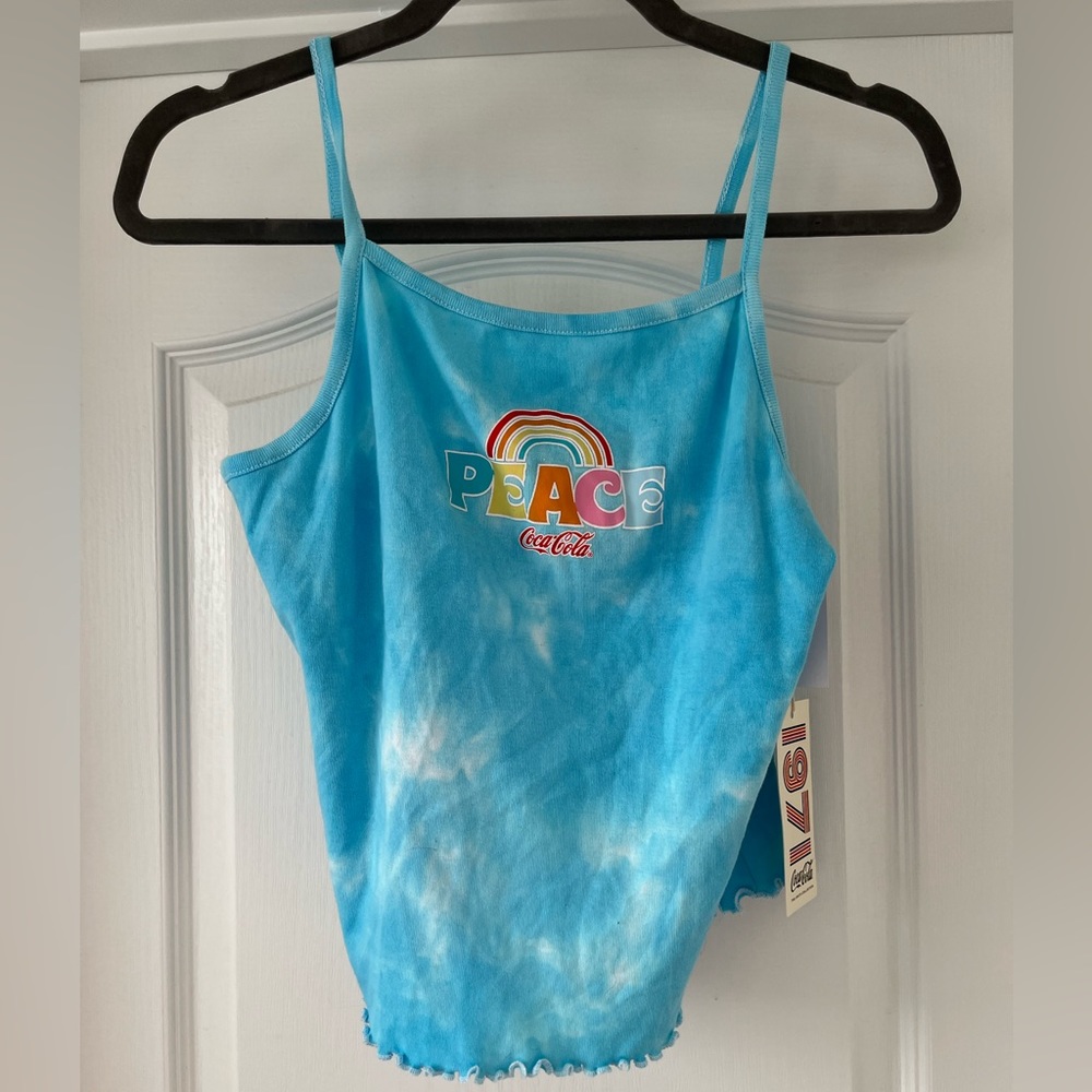 Sky blue tank